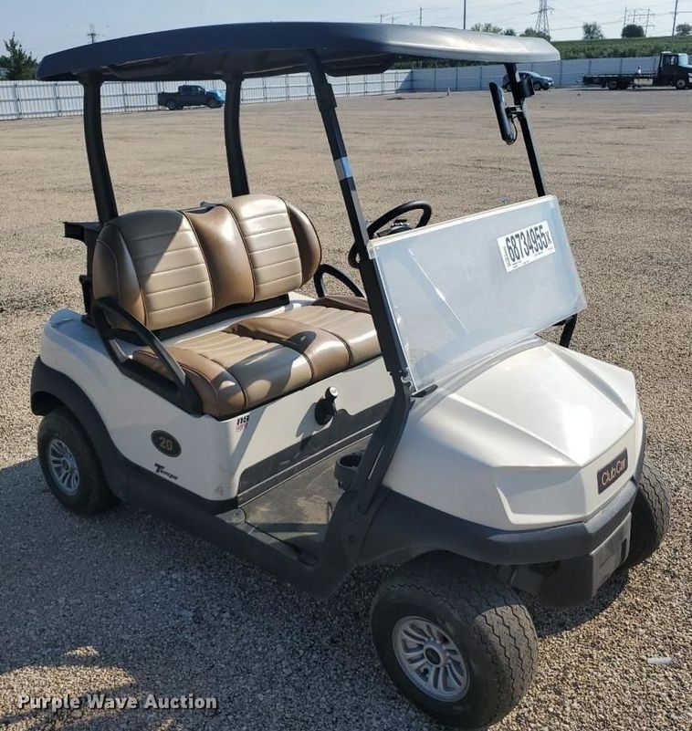 image for item YA0875 2022 Club Car Tempo Connect golf cart