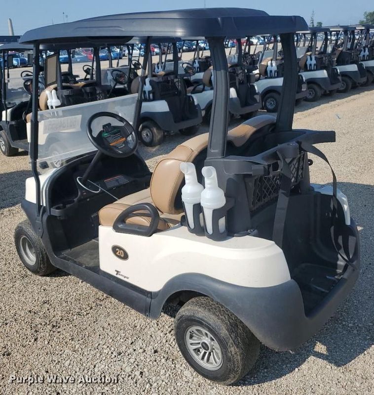 image for item YA0875 2022 Club Car Tempo Connect golf cart