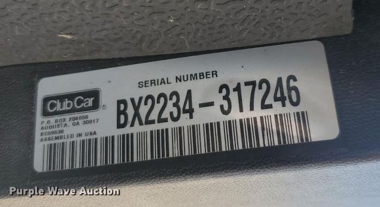 image for item YA0894 2022 Club Car Tempo Connect golf cart