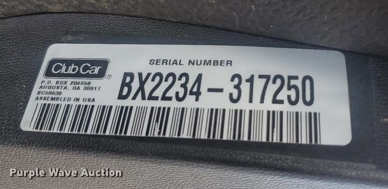 image for item YA0896 2022 Club Car Tempo Connect golf cart