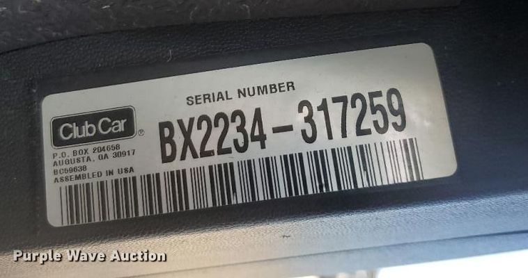 image for item YA0923 2022 Club Car Tempo Connect golf cart