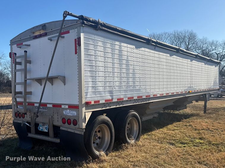 image for item DQ4194 1999 Wilson Trailer Co. DWH400 grain trailer
