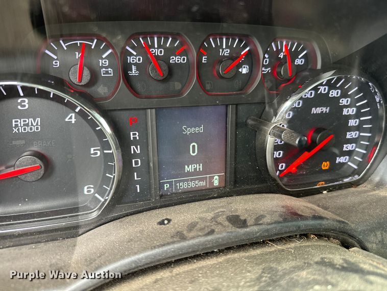 image for item DT6497 2017 Chevrolet Silverado 2500HD utility bed pickup truck