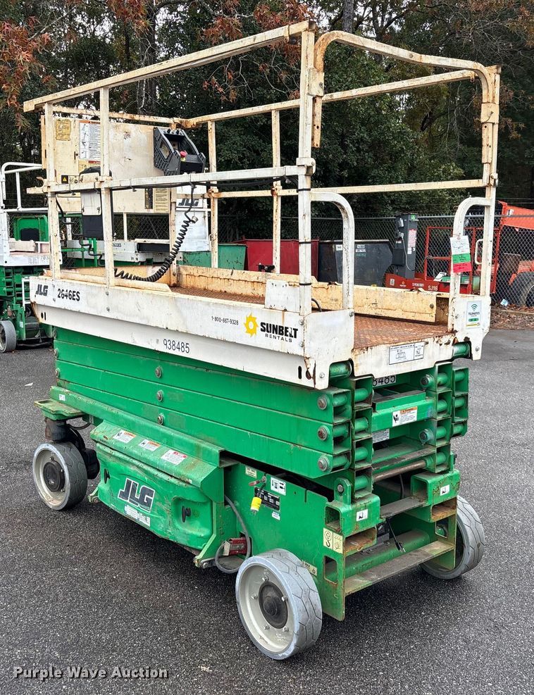 image for item DU0322 2017 JLG 2646ES scissor lift