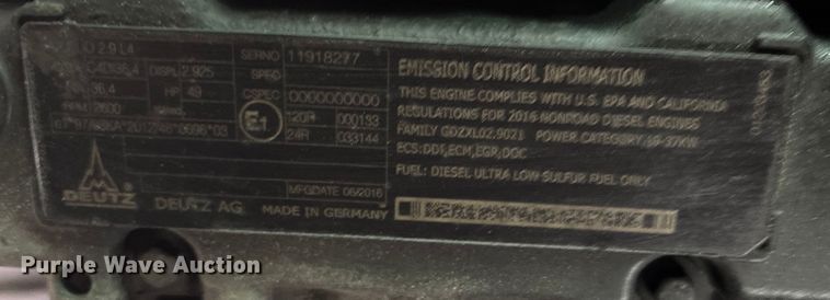 image for item DU0324 2016 JLG 400S boom lift