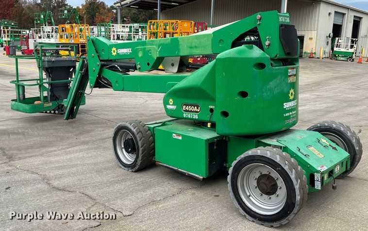 image for item DU0326 2017 JLG E450AJ boom lift