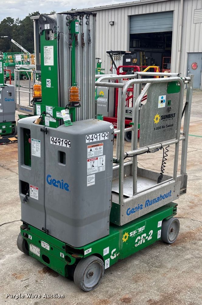 image for item DU0328 2016 Genie GR-20 vertical lift