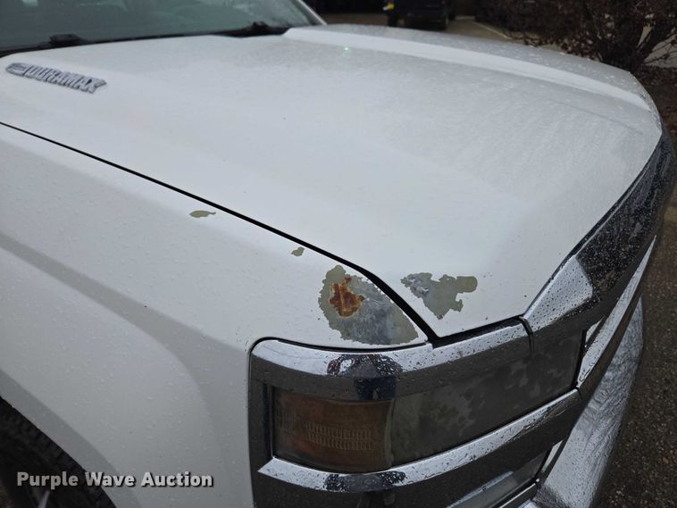 image for item DU2656 2015 Chevrolet Silverado 2500HD Crew Cab utility bed pickup truck