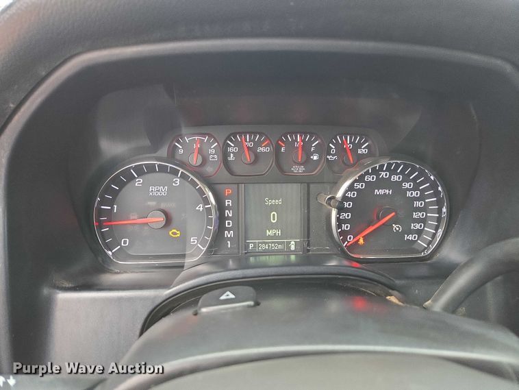 image for item DU2656 2015 Chevrolet Silverado 2500HD Crew Cab utility bed pickup truck