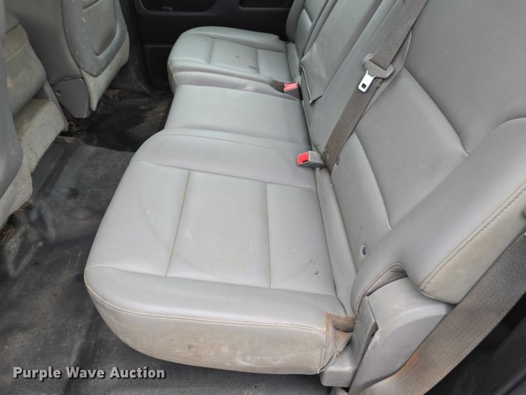 image for item DU2656 2015 Chevrolet Silverado 2500HD Crew Cab utility bed pickup truck