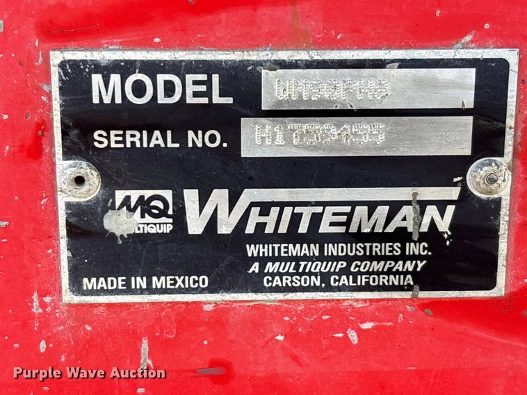 image for item DW1251 MQ Whiteman WM190PH8 concrete mixer