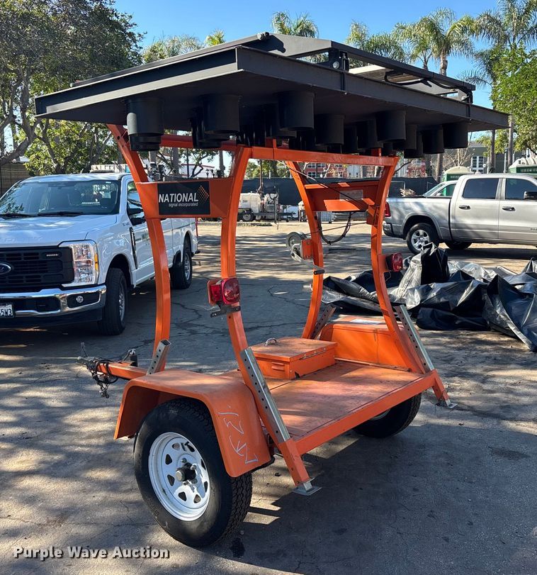 image for item DW1253 2020 National Signal arrow board trailer