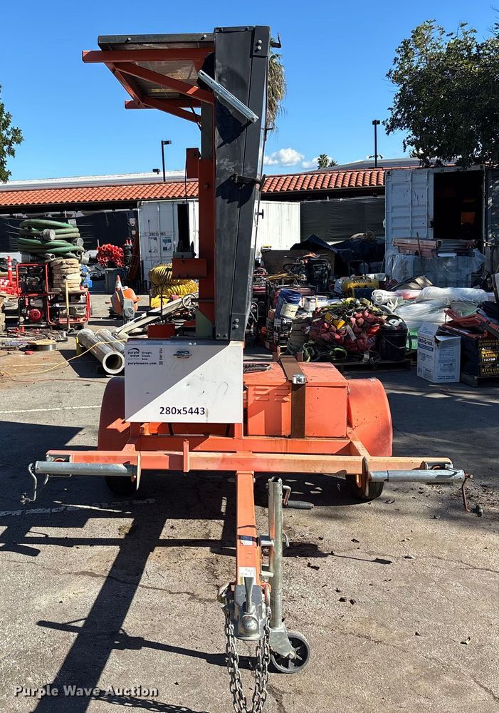 image for item DW1254 2014 Wanco DS-A1-30 message board trailer