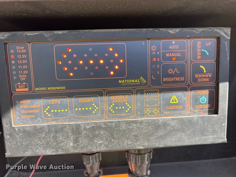 image for item DW1255 2019 National Signal arrow board trailer