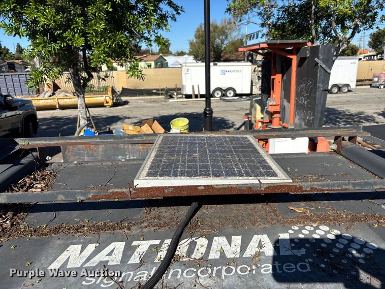 image for item DW1255 2019 National Signal arrow board trailer