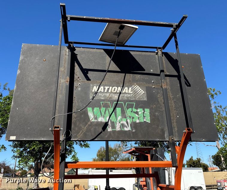 image for item DW1255 2019 National Signal arrow board trailer