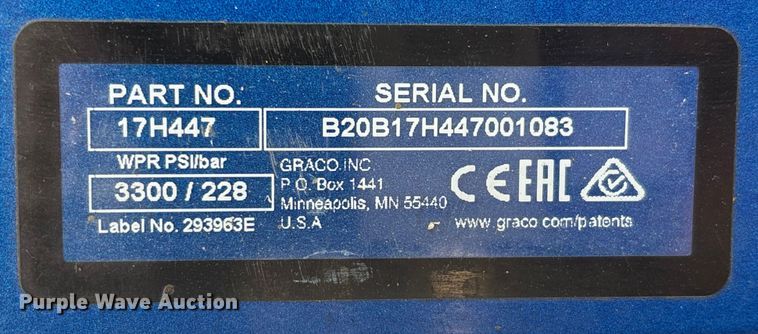 image for item DW1259 Graco Line Lazer 130HS paint stripper