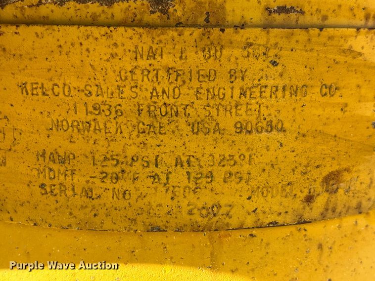 image for item DW1260 Kelco sandblasting pot