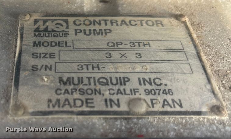 image for item DW1261 (5) MultiQuip pumps