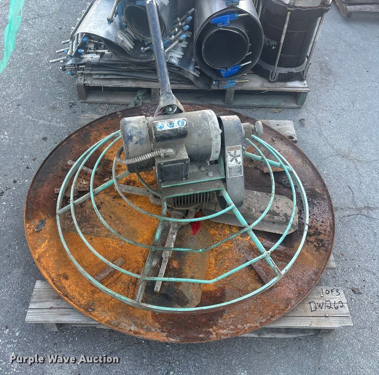 image for item DW1262 Concrete equipment