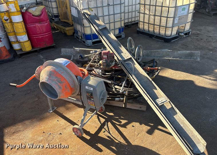 image for item DW1268 YardMax YM0046 concrete mixer