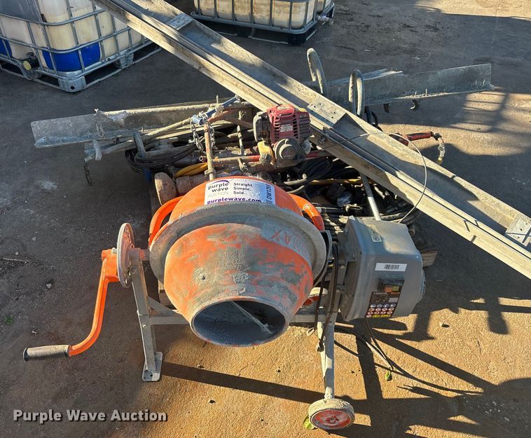 image for item DW1268 YardMax YM0046 concrete mixer