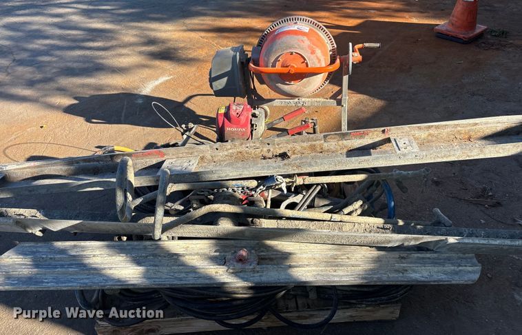 image for item DW1268 YardMax YM0046 concrete mixer