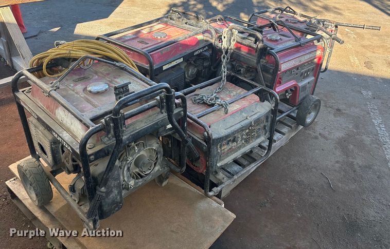 image for item DW1269 (6) Honda generators