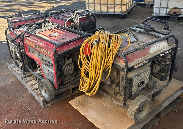 image for item DW1269 (6) Honda generators