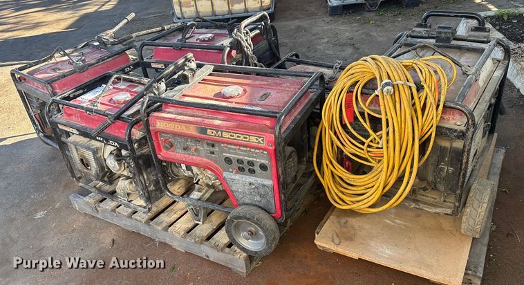 image for item DW1269 (6) Honda generators