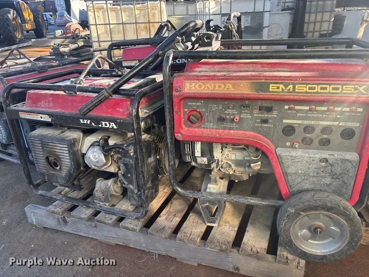 image for item DW1269 (6) Honda generators