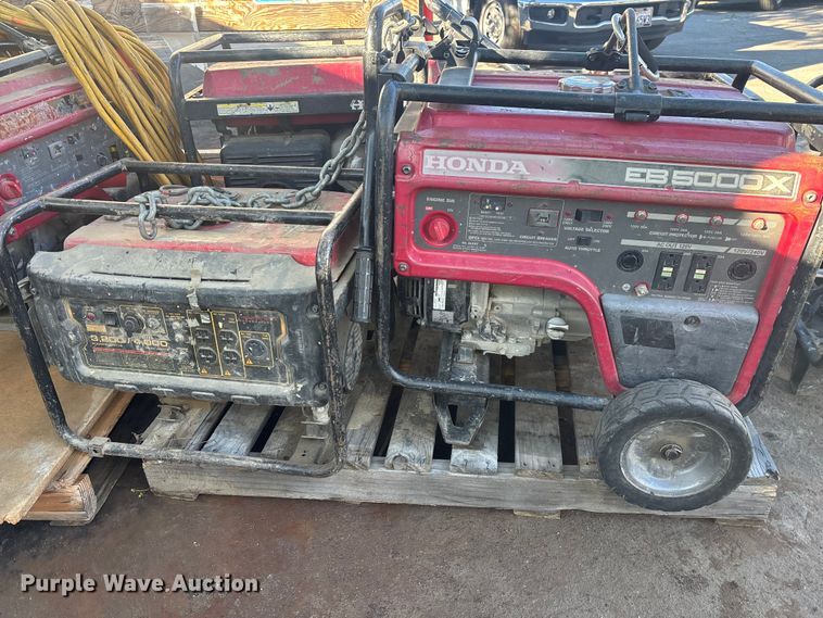 image for item DW1269 (6) Honda generators