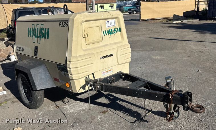 image for item DW1272 Doosan P185WDO-T4F air compressor