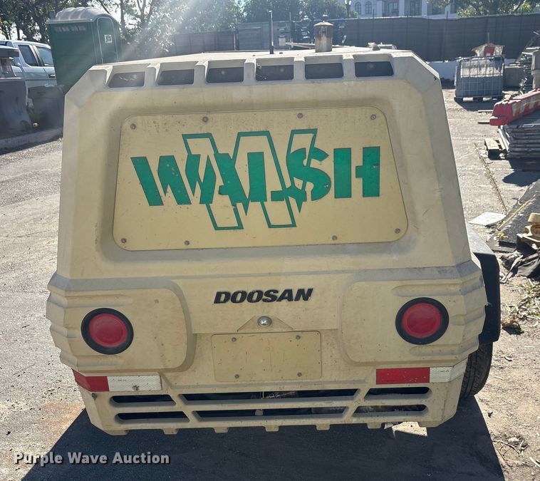 image for item DW1272 Doosan P185WDO-T4F air compressor
