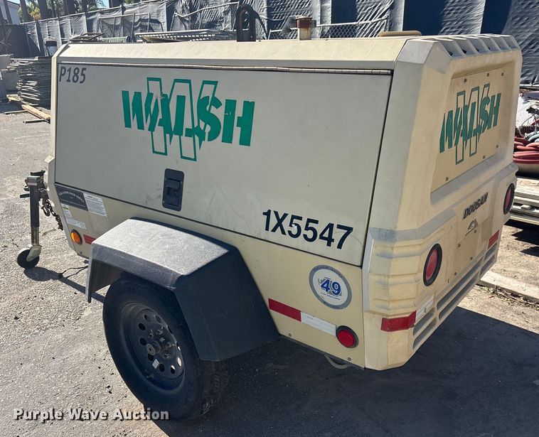 image for item DW1272 Doosan P185WDO-T4F air compressor