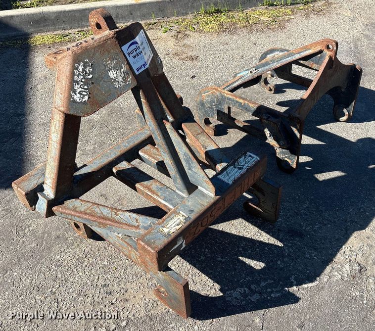 image for item DW1275 (2) forklift quick attaches