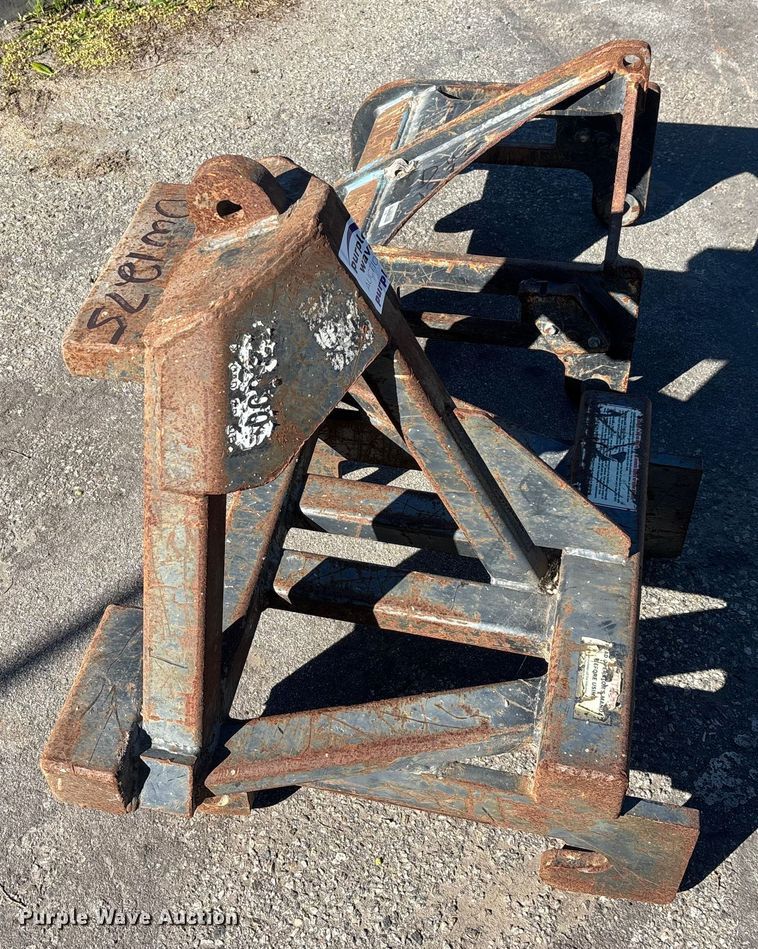 image for item DW1275 (2) forklift quick attaches