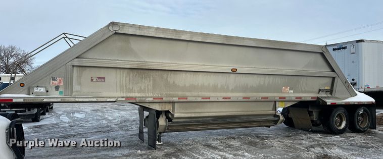 image for item DW4395 2013 Travis Body & Trailer, Inc. S/102 bottom dump trailer
