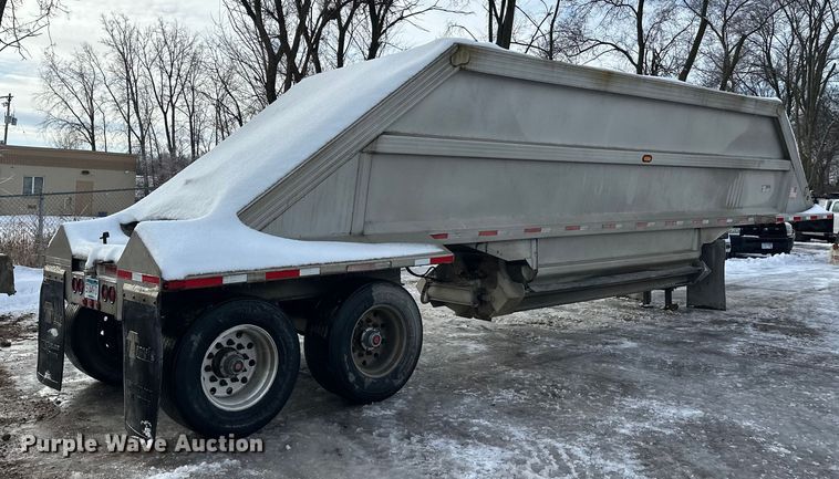 image for item DW4395 2013 Travis Body & Trailer, Inc. S/102 bottom dump trailer