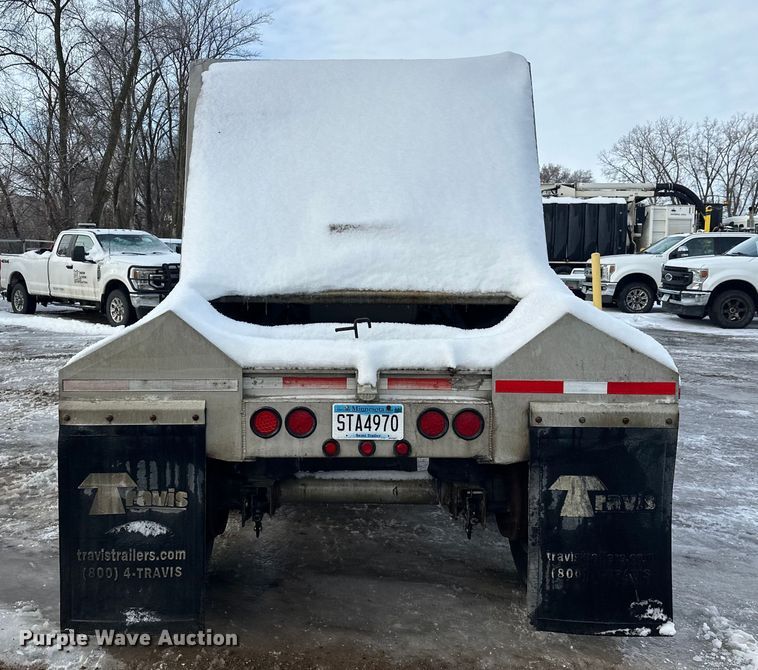 image for item DW4395 2013 Travis Body & Trailer, Inc. S/102 bottom dump trailer