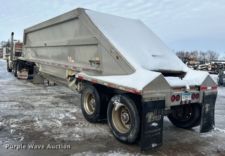 image for item DW4395 2013 Travis Body & Trailer, Inc. S/102 bottom dump trailer