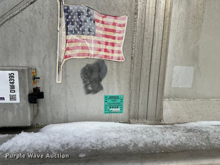 image for item DW4395 2013 Travis Body & Trailer, Inc. S/102 bottom dump trailer