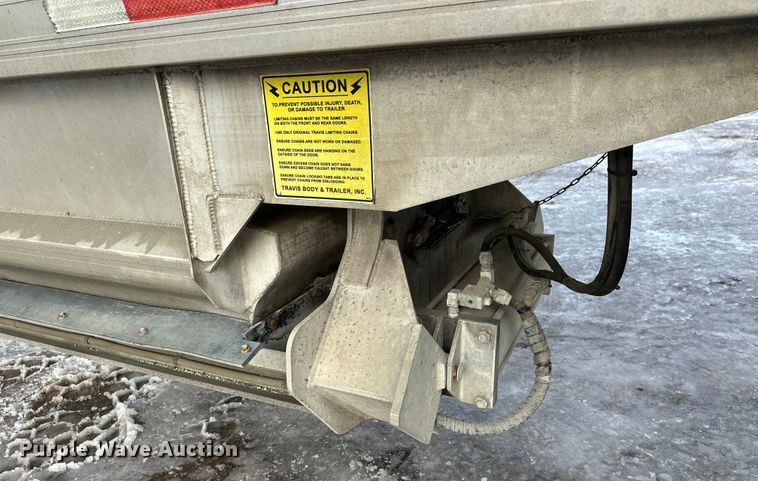 image for item DW4395 2013 Travis Body & Trailer, Inc. S/102 bottom dump trailer