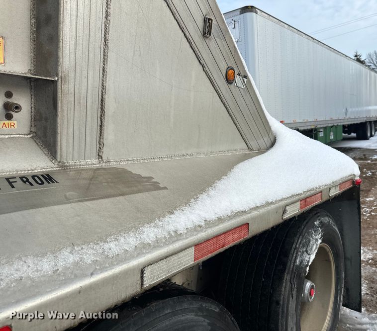 image for item DW4395 2013 Travis Body & Trailer, Inc. S/102 bottom dump trailer