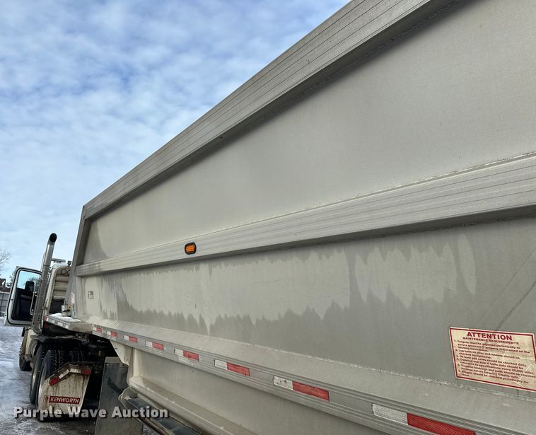 image for item DW4395 2013 Travis Body & Trailer, Inc. S/102 bottom dump trailer