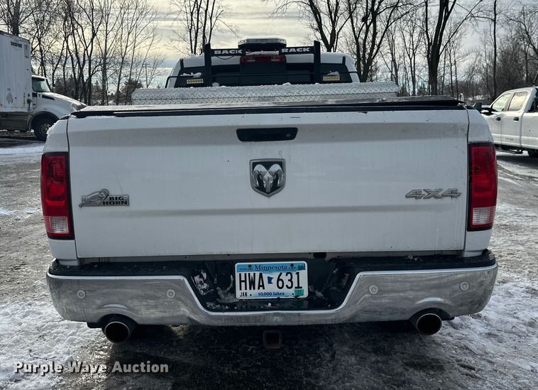 image for item DW4397 2016 RAM 1500 Crew Cab pickup truck