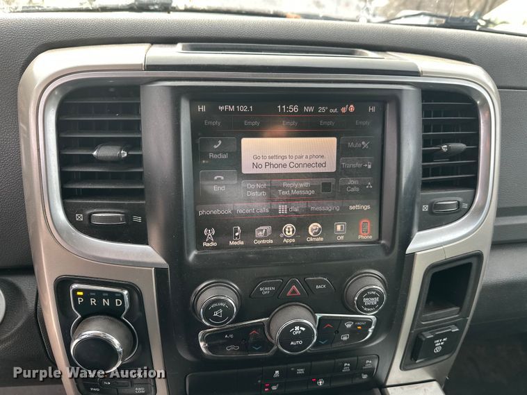 image for item DW4397 2016 RAM 1500 Crew Cab pickup truck