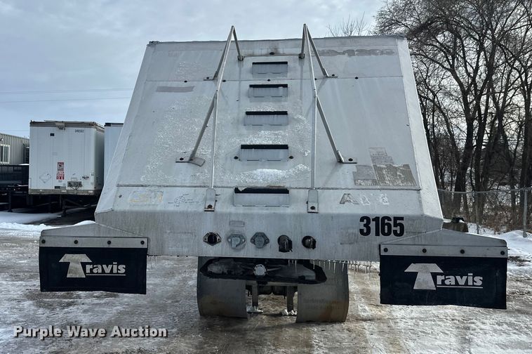image for item DW4398 2013 Travis Body & Trailer, Inc. S/102 bottom dump trailer