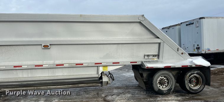 image for item DW4398 2013 Travis Body & Trailer, Inc. S/102 bottom dump trailer