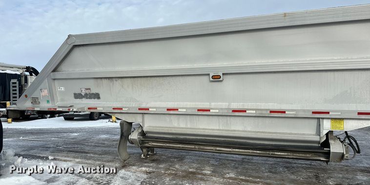 image for item DW4398 2013 Travis Body & Trailer, Inc. S/102 bottom dump trailer